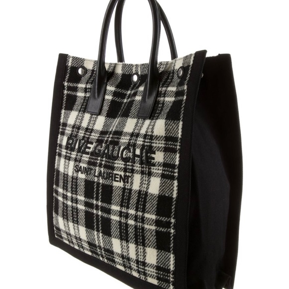 COPY - Saint Laurent, Rive Gauche wool tote, like new - Picture 3 of 5